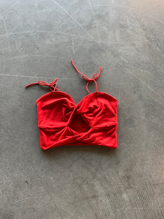 Urban Outfitters red bandeau top - XS