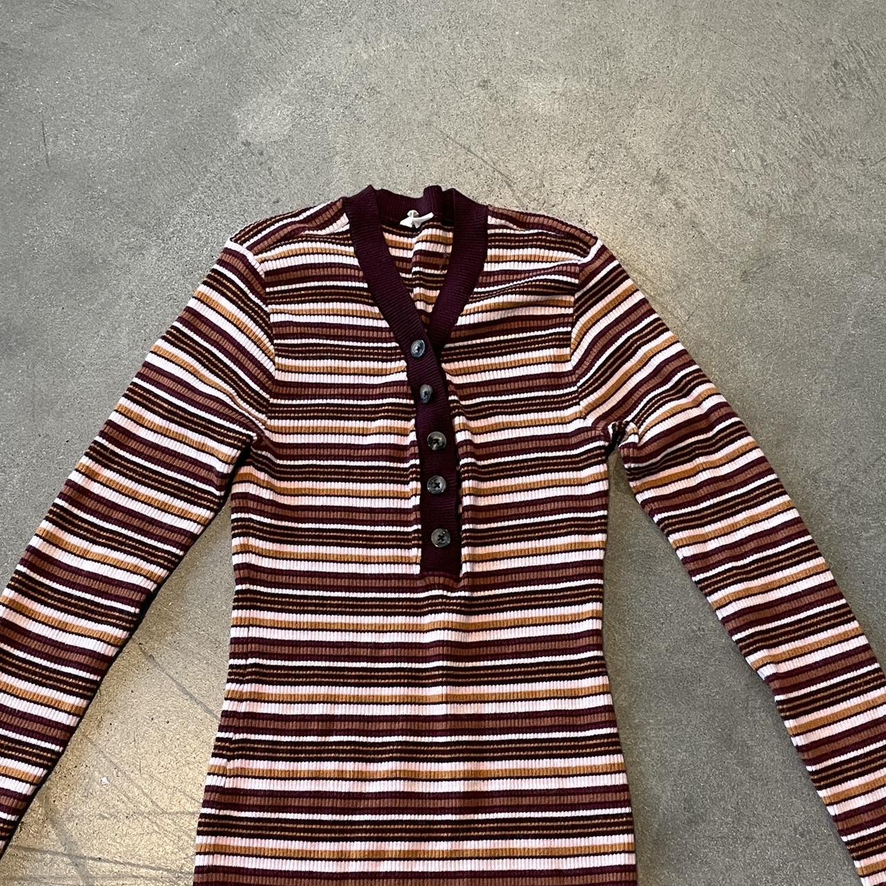 Aeropostale knit striped dress - L
