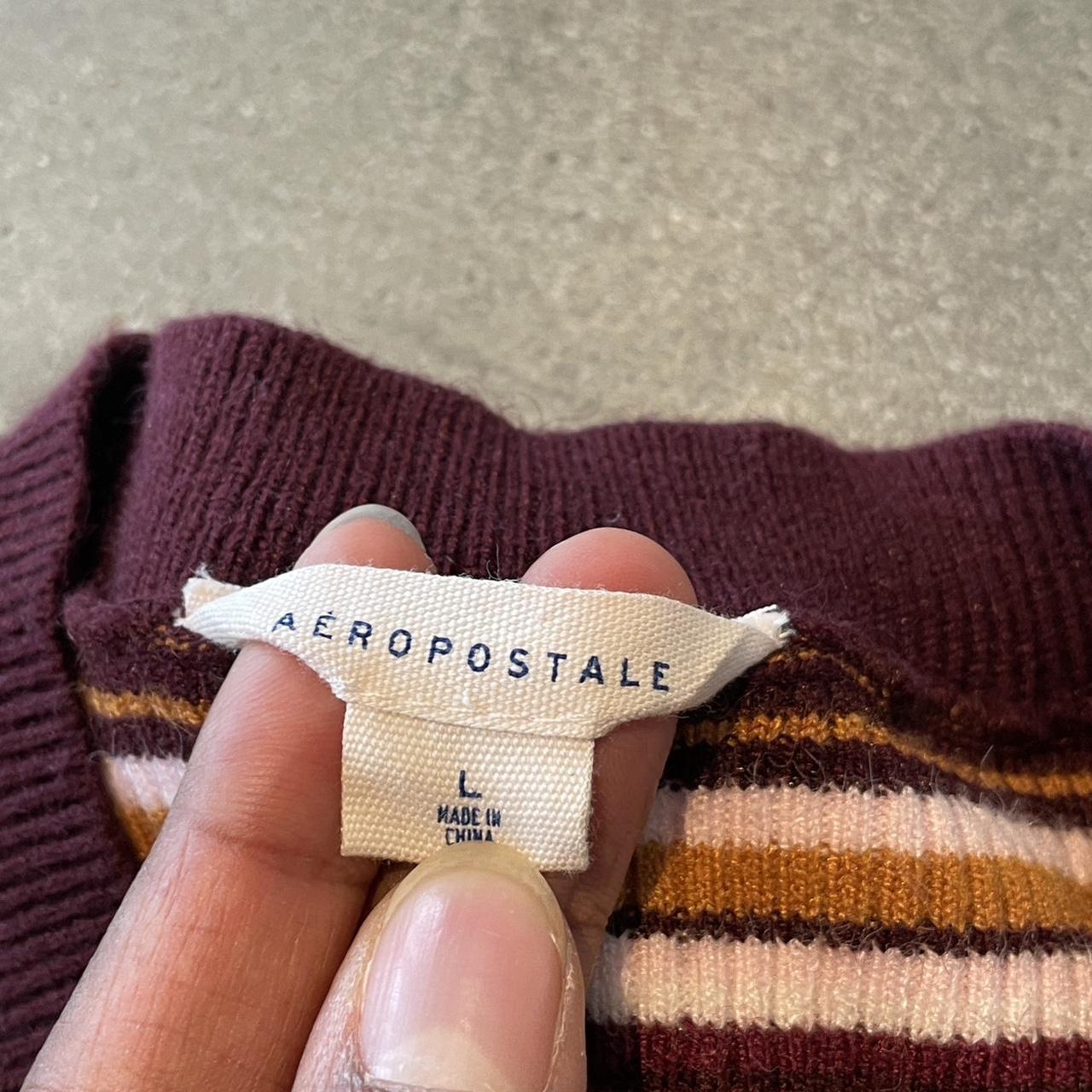 Aeropostale knit striped dress - L